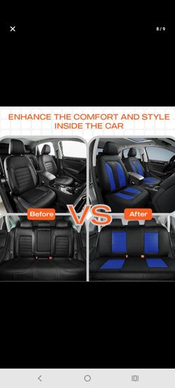 Car Seat Cover Full Sets --  New Never Used