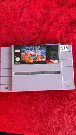 Populous SNES authentic game
