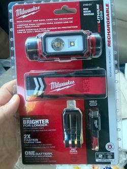Milwaukee 600 Lumen RedLithium Headlamp