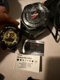 Casio G-Shock Energetic Look Super illuminator Men's Watch GA-710GB-1A