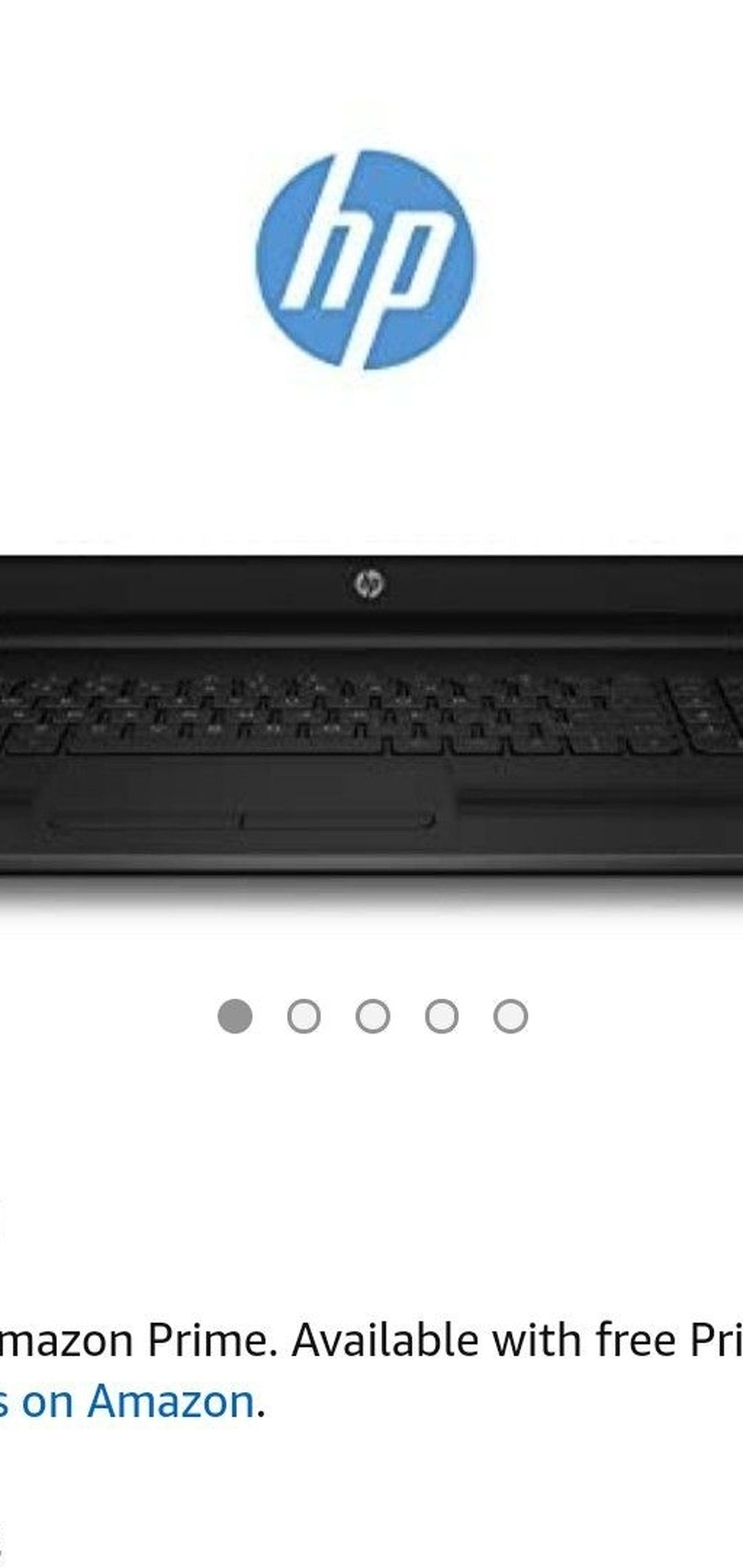 Hp laptop 17" core i5