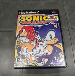 PLAYSTATION 2 SONIC PLUS MEGA COLLECTION