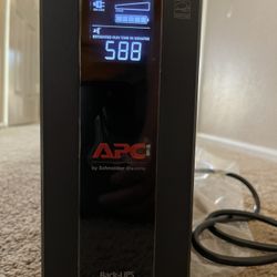 APC UPS 1500VA UPS Battery Backup and Surge Protector, BX1500M Backup Battery Power Supply, 1500va/900watts 