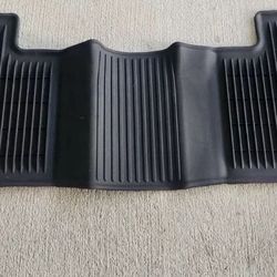 Genuine Toyota Tacoma OEM 3rd Gen Double Cab All Weather Rubber Rear Floor Mats 