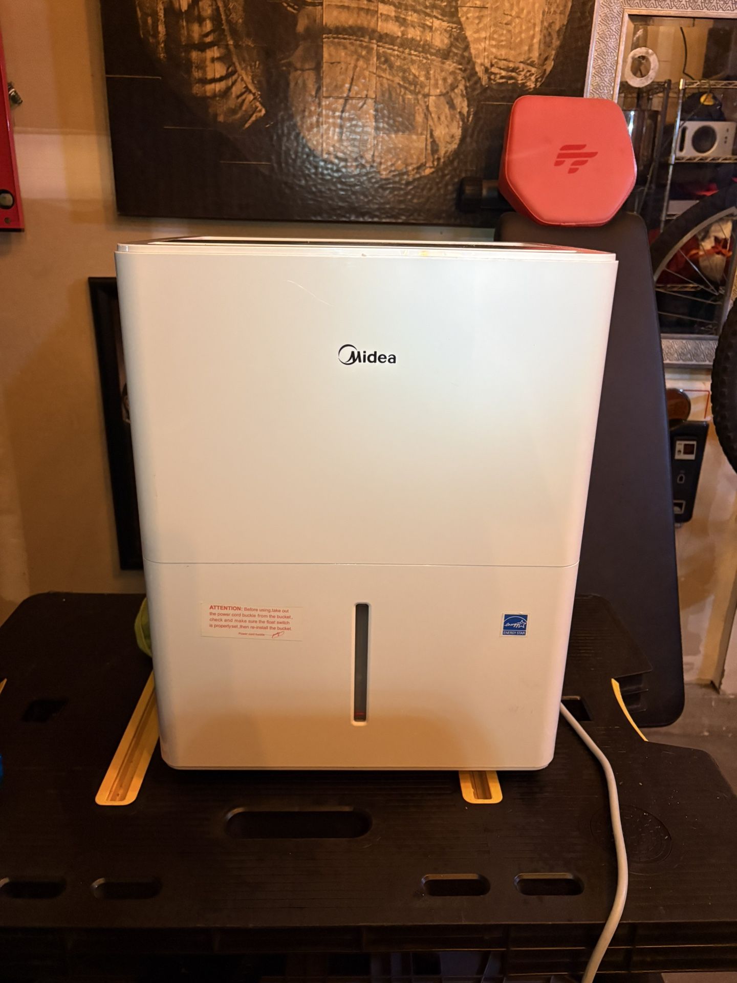 Midea 22-Pint Smart Dehumidifier, model MAD22S1WWT