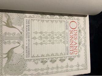Odes and Sonnets