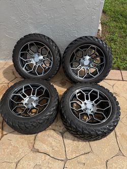 2025 Golf Cart wheel set