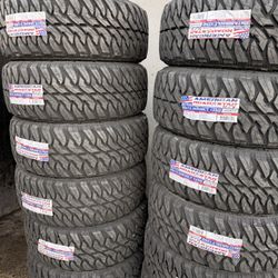 35x12.50r20 American Tires Nuevas Con 50,000 Millas De Garantía Las 4