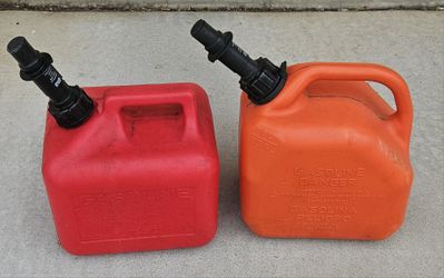 Two 2 Gallon Gas Cans