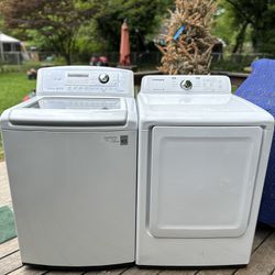 LG Washer And Samsung Dryer 