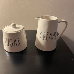 Rae Dunn Sugar And Cream Set