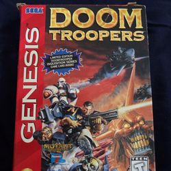 Doom Troppers For The Sega Genesis 