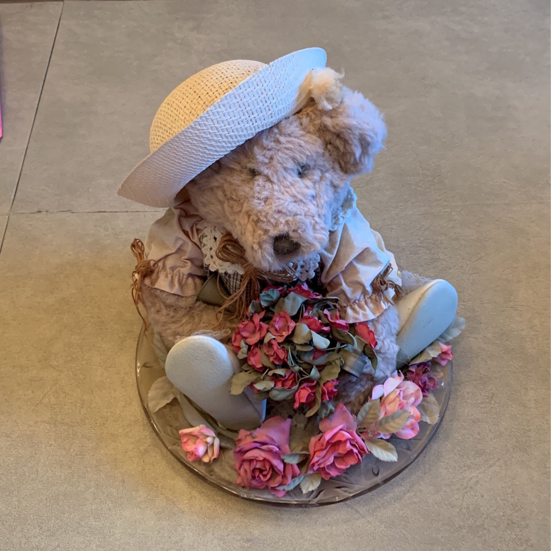 Decorative Bear On Plate