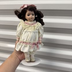 Mini Porcelain Doll