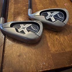 Callaway X18  3 & 8 Iron