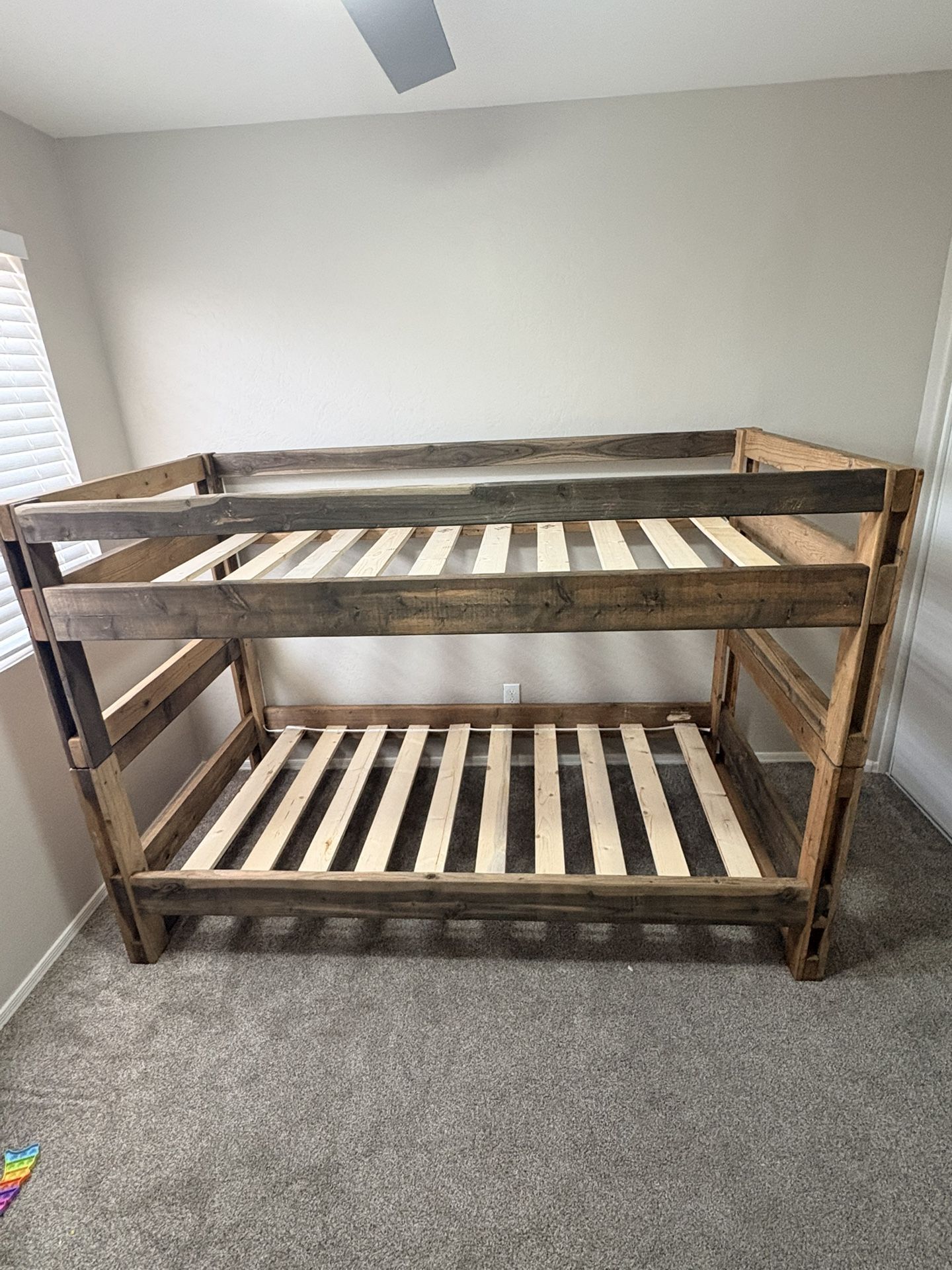 Brand New Solid Wood Twin-over-Twin Bunk Bed