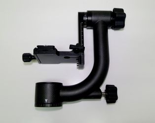 Gimbal 360° Panoramic Tripod Head with Bubble Level
