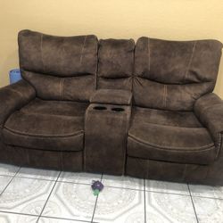 Two Brown Couches $350 OR OBO