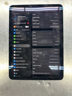 Apple iPad Pro 11in 64gb