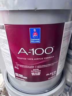 Exterior Gray Paint. #6165 Connected Gray. 5 Gallons.