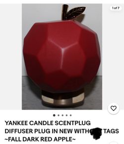 Yankee Candle Scent Plug Diffuser-Apple Set of 7