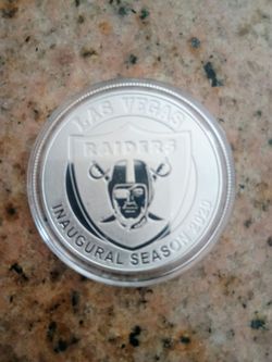 Las Vegas Raiders Inaugural Season 2020 Commemorative Coin