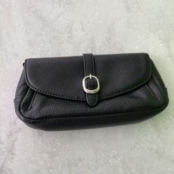 Talbots Black Clutch Purse