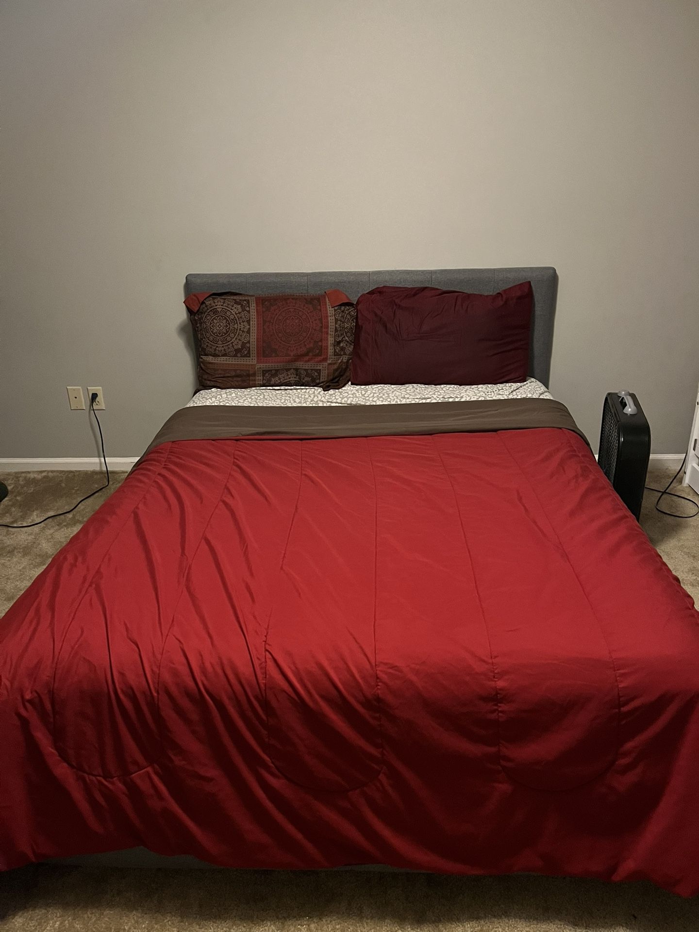 Queen Bed And Mattress