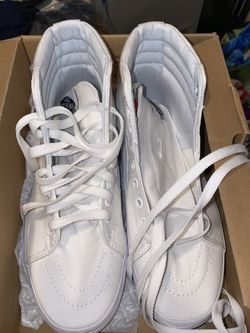 Vans SK8-Hi True White size