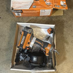 RIDGID Pneumatic 15 Deg. 1-3/4 in. Coil Roofing Nailer