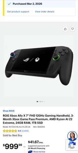 Xbox rog ally x