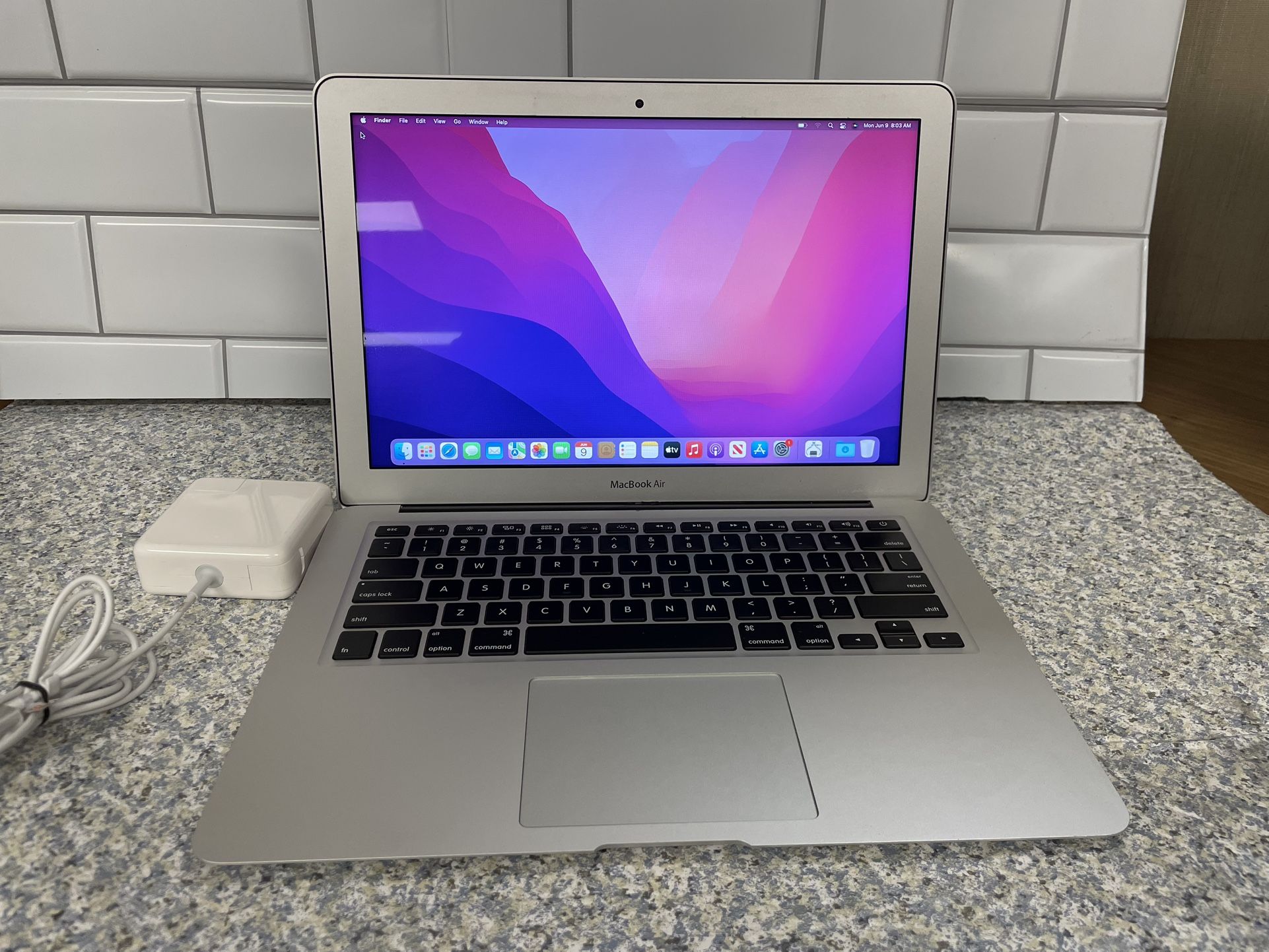 MacBook Air 13-inch 2017 128 flash storage 8 gb ram 1.8 GHz core i5 no offers or trades please!!