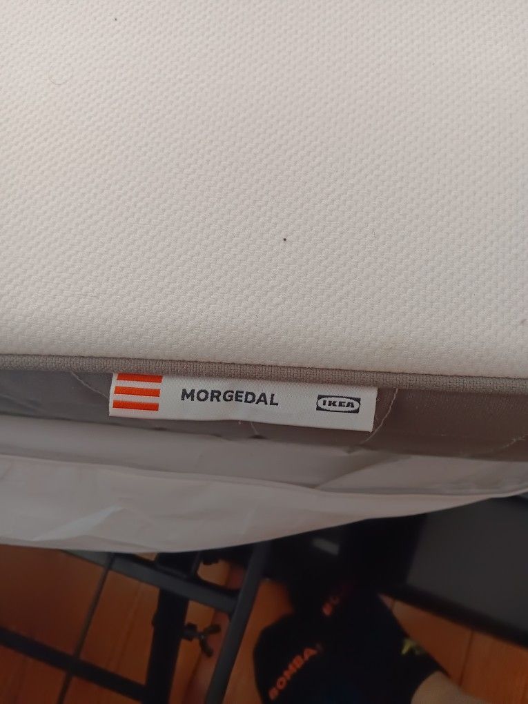 Queen IKEA Matress & Folding Frame