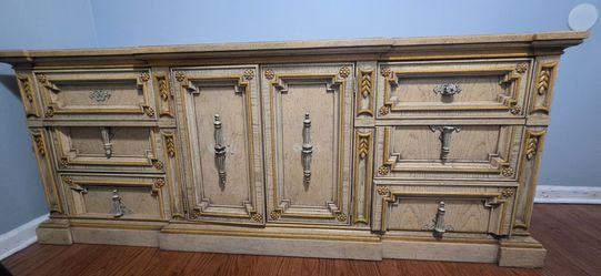 Vintage French Provincial Buffet / Sideboard