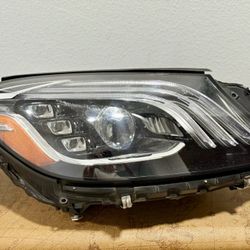 2015-2020 Mercedes S-Class Coupe Right RH Crystal LED Headlight OEM 