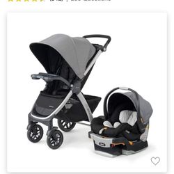 stroller and carseat