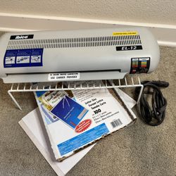 Ibico EL-12 Laminator With Supplies