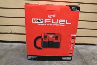 Milwaukee 0960-20 12V M12 FUEL 1.6 Gallon Cordless Wet/Dry Vacuum