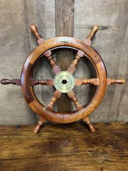 Ship Wheel Deco