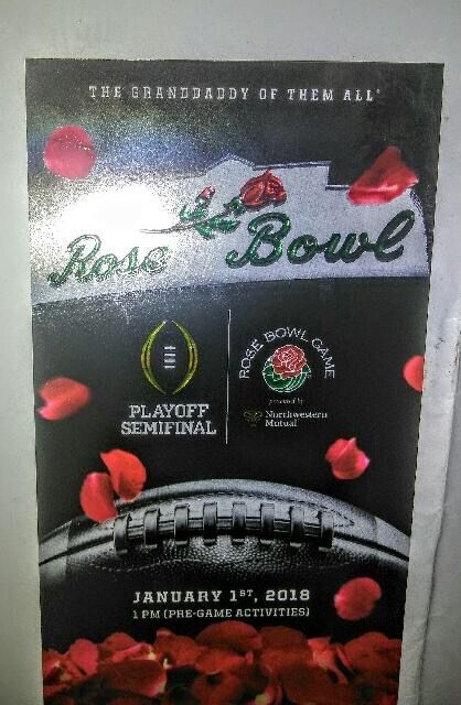 2 ROSE BOWL Tickets