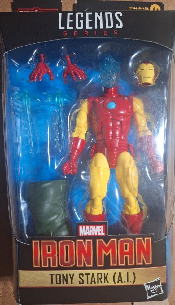 Iron Man/Tony Stark A.I. (Marvel Legends, MCU, Mr. Hyde Wave, Thanos, Shang-Chi)