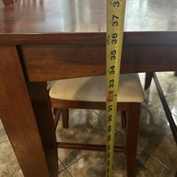 Mesa Alta % Madera