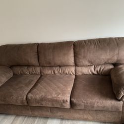 Brown Couches X2