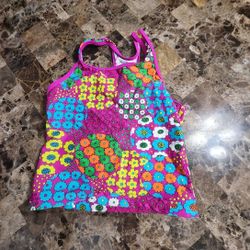 Speedo Tankini Swim Top Sz 14