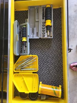 Mixed Drill Bit and Screwdriver Bit Set Collection