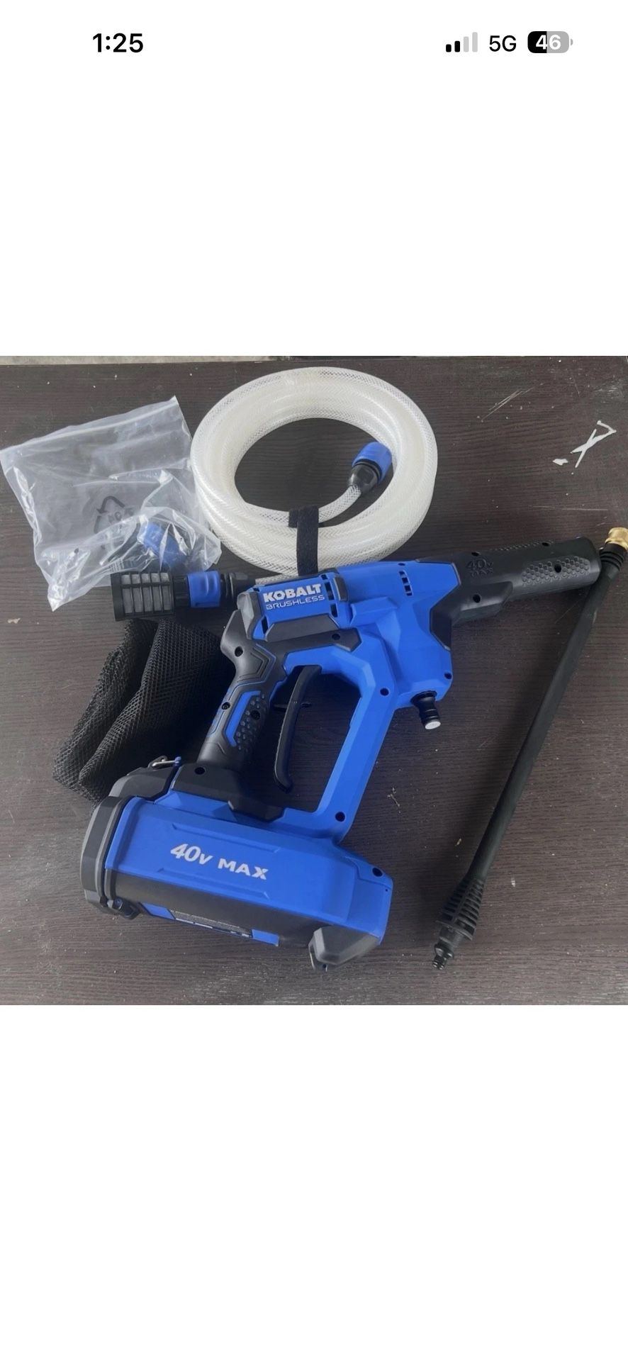 Kobalt KPC 2040-06 Cold Water Pressure Washer - Black/Blue