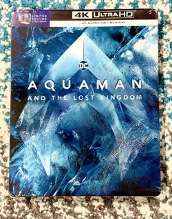 Aquaman And the Lost Kingdom 4K Steelbook (NEW)
