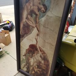 Huge Miachelangelo Painting 
