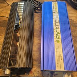 1000 W And  600 W Ballasts/used.