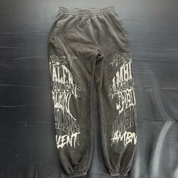 Graphic Print Sweatpants Streetwear